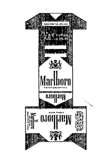 MARLBORO FILTER CIGARETTES LONG SIZE trademark