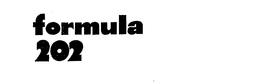 FORMULA 202 trademark
