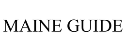 MAINE GUIDE trademark