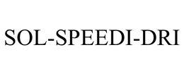 SOL-SPEEDI-DRI trademark