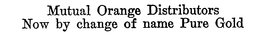 MR. ORANGE trademark
