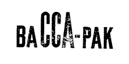 BACCA-PAK trademark