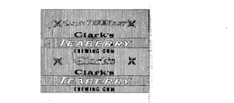 CLARK'S TEABERRY CHEWING GUM trademark