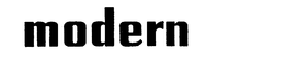 MODERN trademark