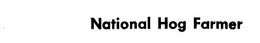 NATIONAL HOG FARMER trademark