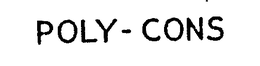 POLY-CONS trademark
