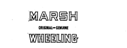 MARSH ORIGINAL AND GENUINE WHEELING trademark