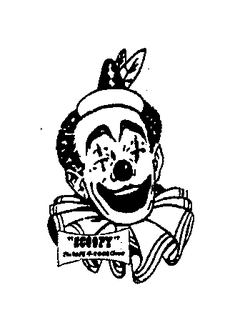 "SCOOPY" THE SAFE-T-CONE CLOWN trademark