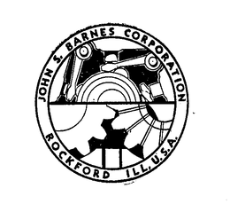JOHN S. BARNES CORPORATION ROCKFORD ILL.U.S.A. trademark