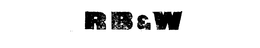 RB & W trademark