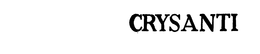CRYSANTI trademark