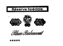 RESERVE SPECIALE RHUM BARBANCOURT trademark