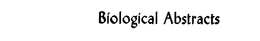 BIOLOGICAL ABSTRACTS trademark
