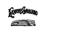 LIQUORE GALLIANO trademark