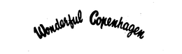 WONDERFUL COPENHAGEN trademark
