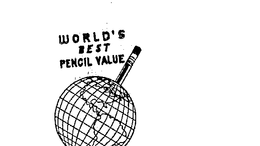 WORLD'S BEST PENCIL VALUE trademark