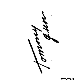 TOMMY GUN trademark