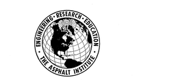 THE ASPHALT INSTITUTE ENGINEERING RESEARCH EDUCATION trademark