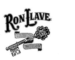 RON LLAVE KEYED TO YOUR TASTE trademark