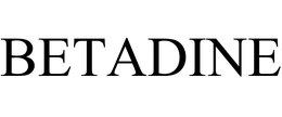 BETADINE trademark