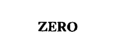 ZERO trademark