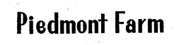 PIEDMONT FARM trademark