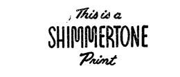 THIS IS A SHIMMERTONE PRINT trademark