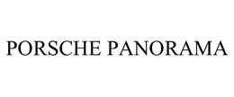 PORSCHE PANORAMA trademark