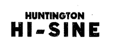 HUNTINGTON HI-SINE trademark