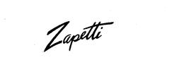 ZAPETTI trademark