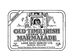OLD TIME IRISH MARMALADE trademark