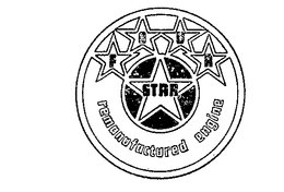 FOUR STAR REMANUFACTURED ENGINE trademark