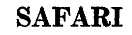 SAFARI trademark