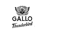 GALLO THUNDERBIRD trademark