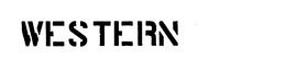 WESTERN trademark