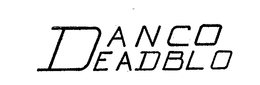 DANCO DEADBLO trademark