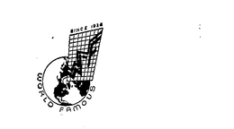 WORLD FAMOUS SINCE 1938 trademark