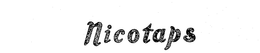 NICOTAPS trademark