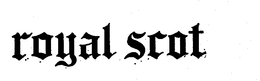 ROYAL SCOT trademark