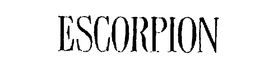 ESCORPION trademark