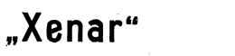 "XENAR" trademark