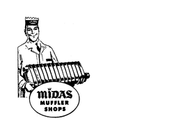 MIDAS MUFFLER SHOPS trademark