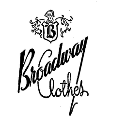 B BROADWAY CLOTHES trademark
