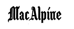 MACALPINE trademark