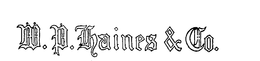 W.P. HAINES & CO trademark