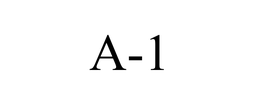 A-1 trademark