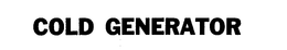 COLD GENERATOR trademark