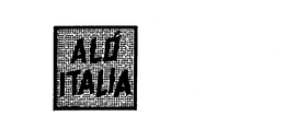 ALO ITALIA trademark