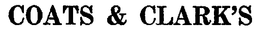COATS & CLARK'S trademark