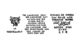 THE LAUGHING COW LA VACHE QUI RIT trademark